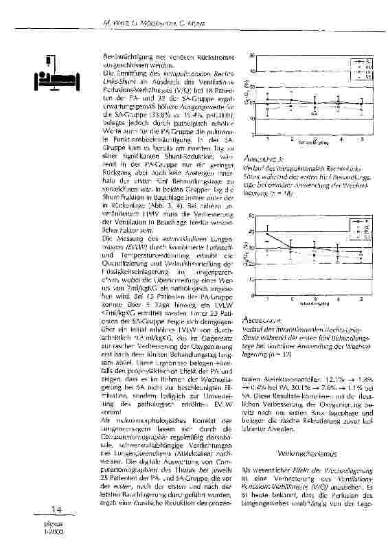 Vorschauseite 4: Therapieprinzipien und Ergebnisse der wechselnden Bauchund Rückenlagerung