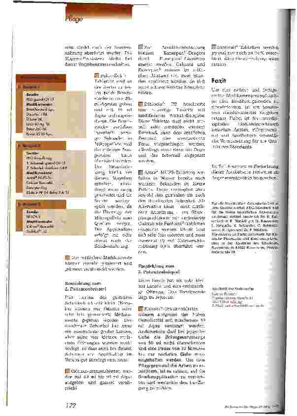 Vorschauseite 5: Erklärungsbedürftige Applikationsformen Teuk 6: Applikation von Medikamenten über Ernährungssonden