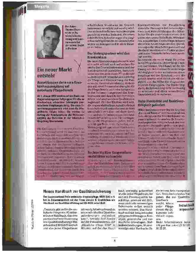 Vorschauseite 1: Ein neuer Markt entsteht