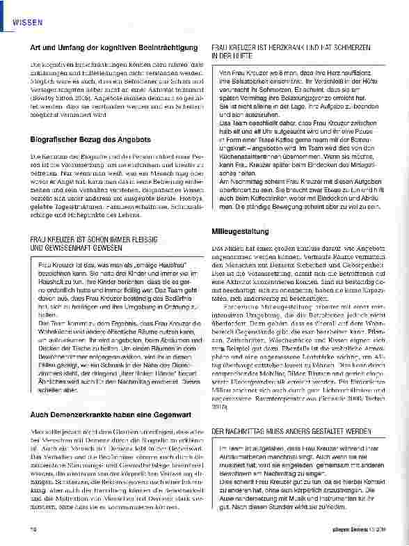 Vorschauseite 3: Der Mensch steht im Mittelpunkt, nicht die Beschäftigung!