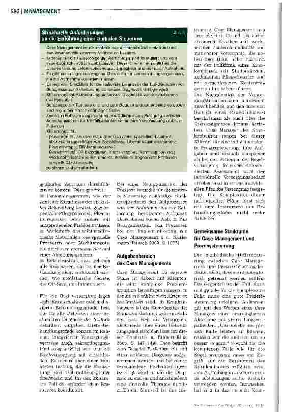Vorschauseite 3: Bedarfsgerechte Versorgung und ökonomischer Einsatz von Ressourcen