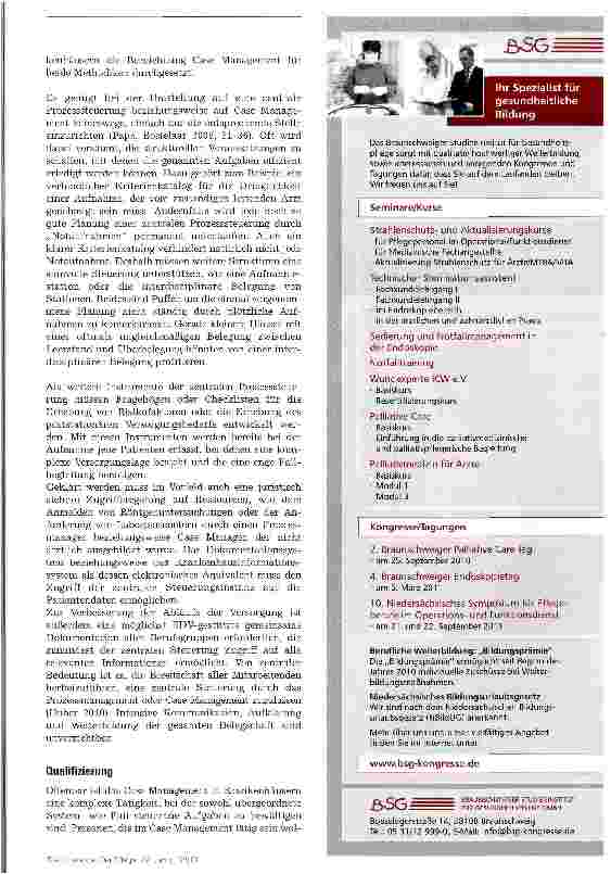 Vorschauseite 4: Bedarfsgerechte Versorgung und ökonomischer Einsatz von Ressourcen
