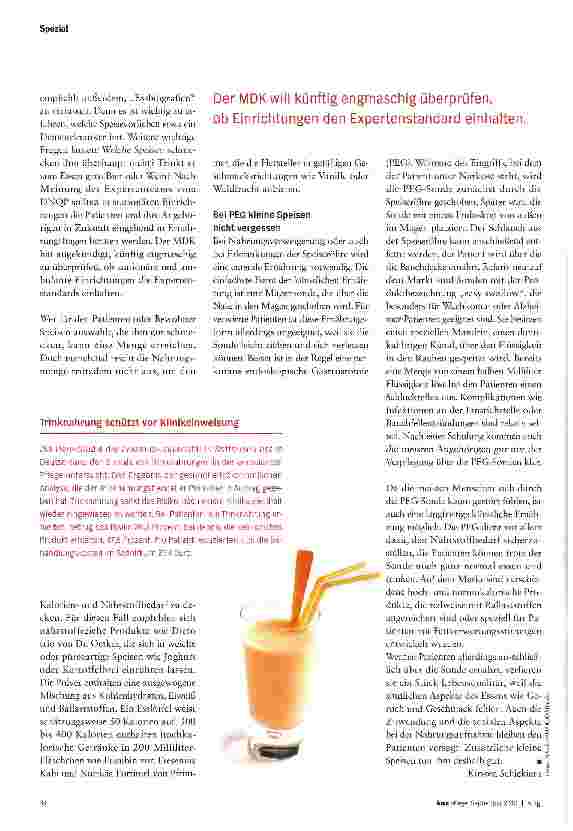Vorschauseite 3: Strategien gegen Mangelernährung
