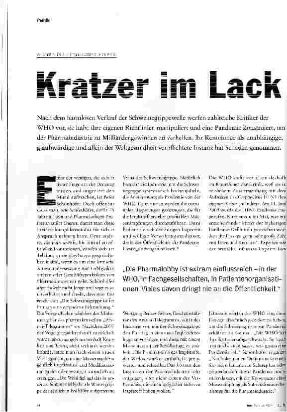 Vorschauseite 1: Kratzer im Lack