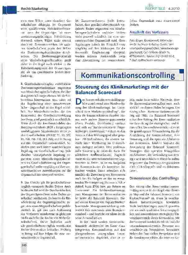 Vorschauseite 2: Umsatzsteuerliche Organschaft - Der Einfluss von Minderheitsund Drittrechten auf die finanzielle Eingliederung
