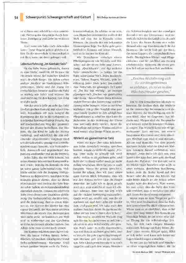 Vorschauseite 2: Anbändeln statt Ab-wickeln