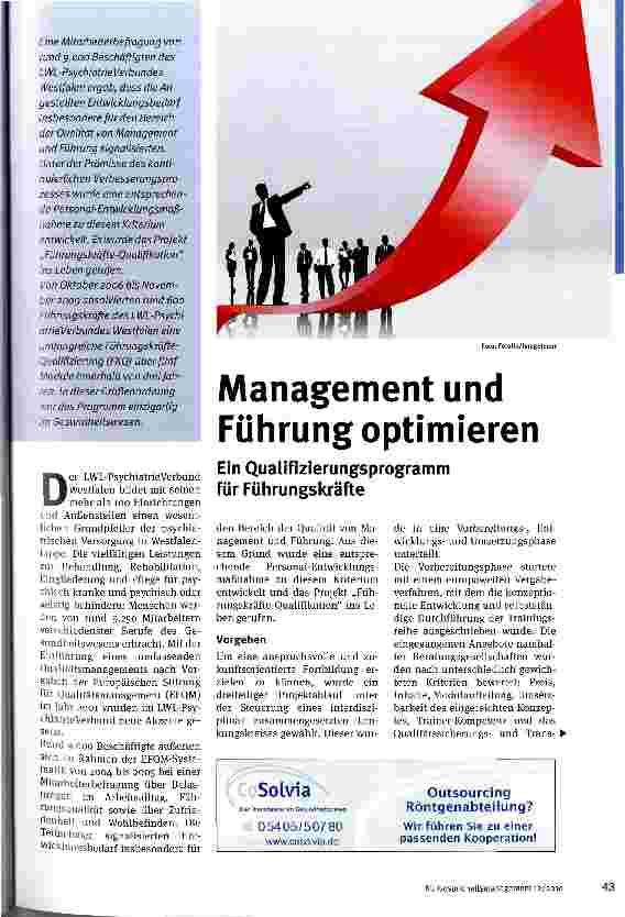 Vorschauseite 1: Management und Führung optimieren