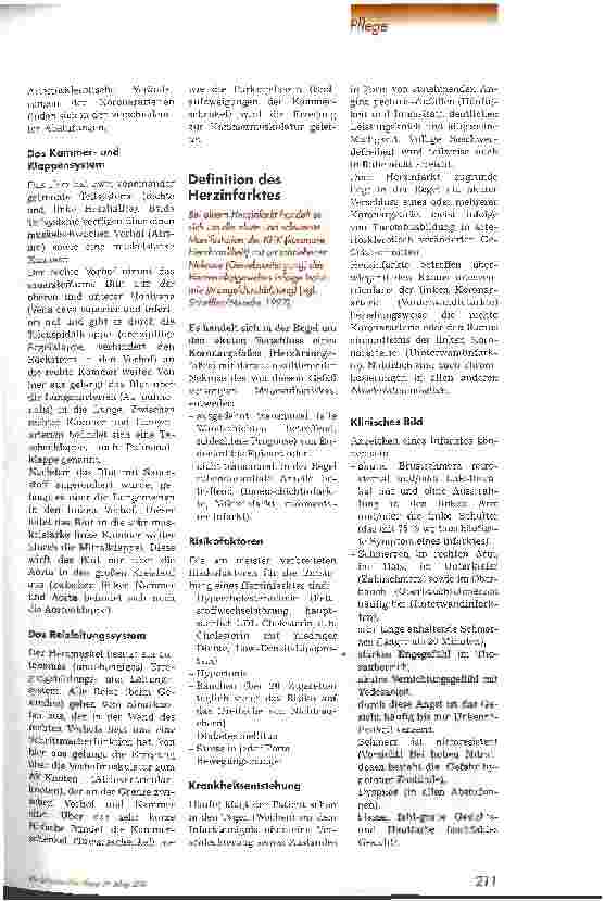 Vorschauseite 2: Besonderheiten des Herzinfarkt