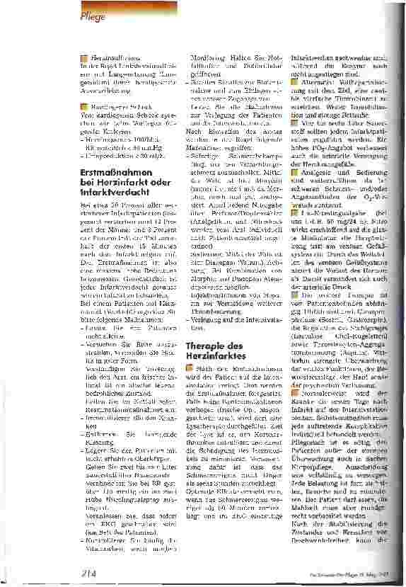 Vorschauseite 5: Besonderheiten des Herzinfarkt