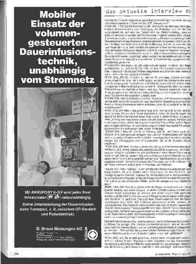 Vorschauseite 2: Besteht ein beängstigender Personalmangel in unseren Kliniken?