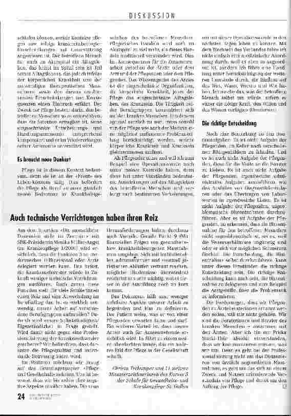 Vorschauseite 3: Wir beraten die kranken Menschen