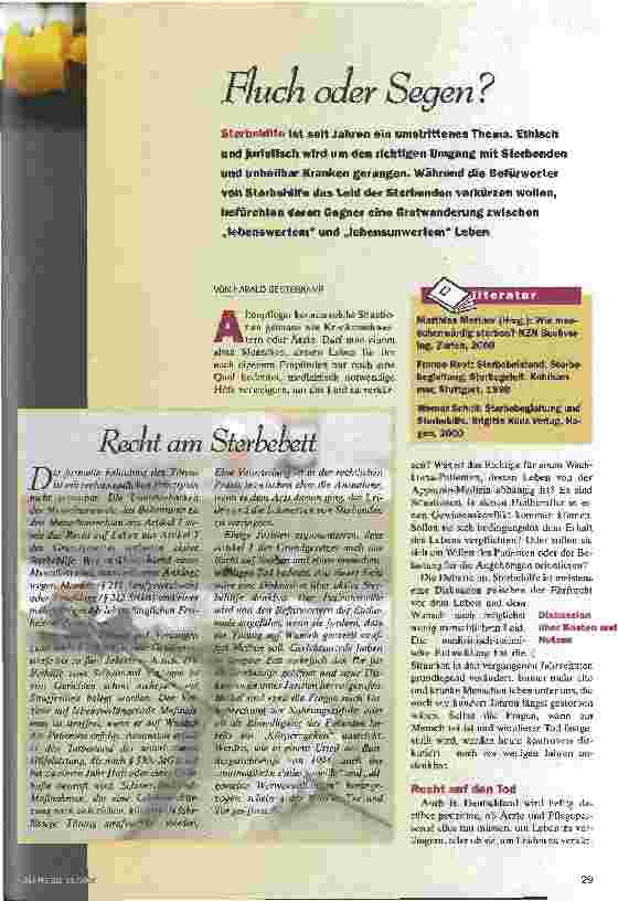 Vorschauseite 1: Fluch oder Segen?