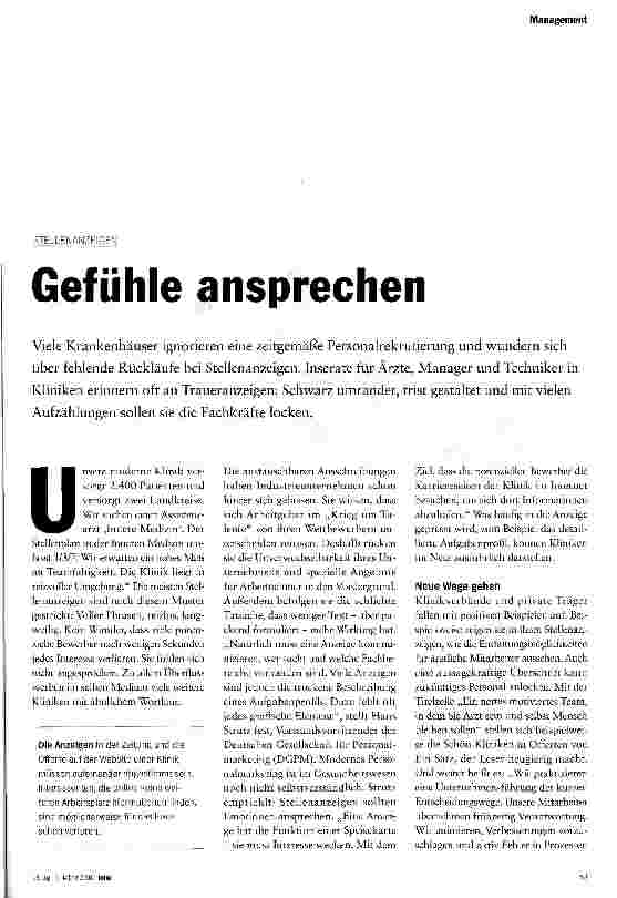 Vorschauseite 1: Gefühle ansprechen
