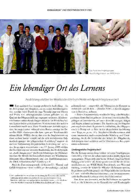 Vorschauseite 1: Ein lebendiger Ort des Lernens