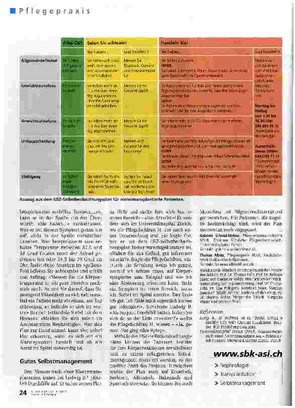 Vorschauseite 3: Sicher leben mit einer fremden Niere