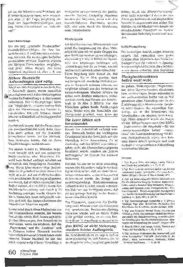 Vorschauseite 3: Barrieren bei der Inanspruchnahme von Sozialhilfe bei alten Menschen (II)