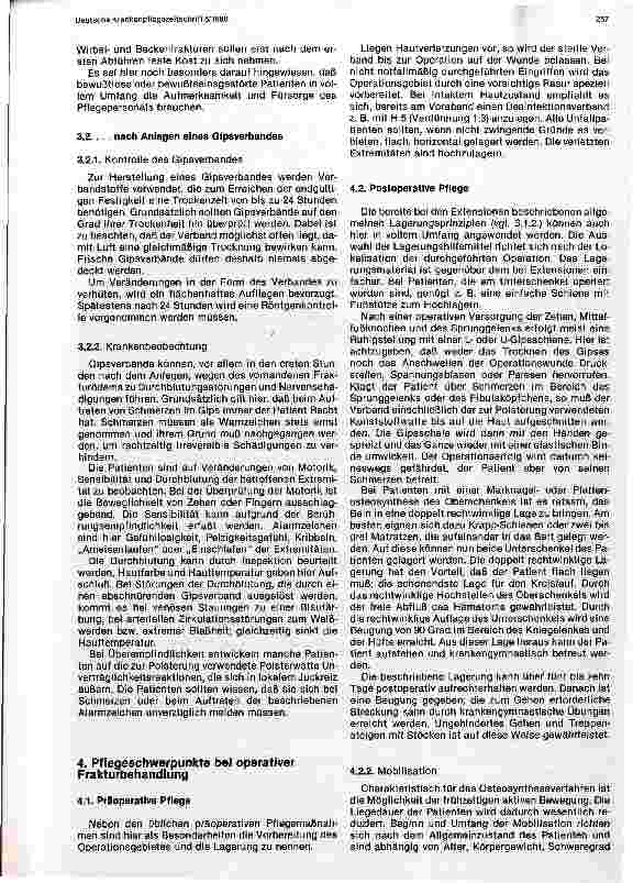 Vorschauseite 5: Spezielle Pflege bei Patienten mit konservativer und operativer Knochenbehandlung