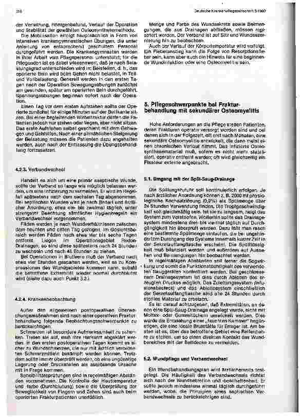 Vorschauseite 6: Spezielle Pflege bei Patienten mit konservativer und operativer Knochenbehandlung