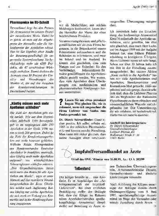 Vorschauseite 3: Alle Arzneimittel zurück in die Apotheke!