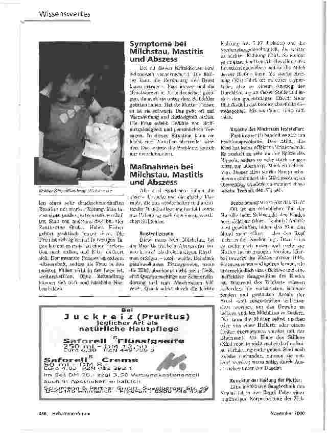 Vorschauseite 3: MILCHSTAU, MASTITIS UND BRUSTABSZESS