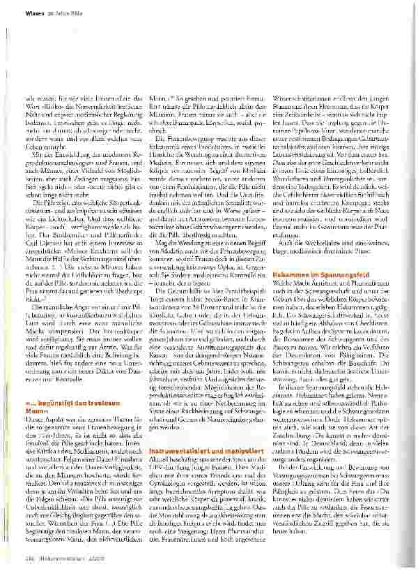 Vorschauseite 3: Als die Pille durch das Frauenleben rollte