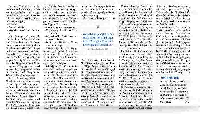 Vorschauseite 2: Erfolgskriterien für das Gelingen