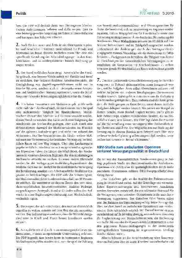 Vorschauseite 6: Zahlen, Daten und Fakten zur Gesundheitswirtschaft