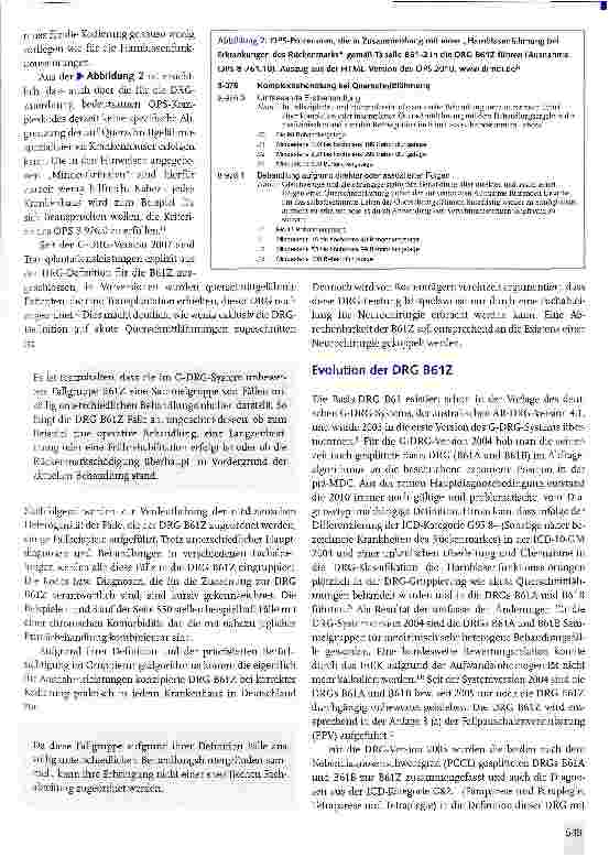 Vorschauseite 3: Einordnung der DRC B61Z in das Vergütungssystem und den Versorgungsauftrag