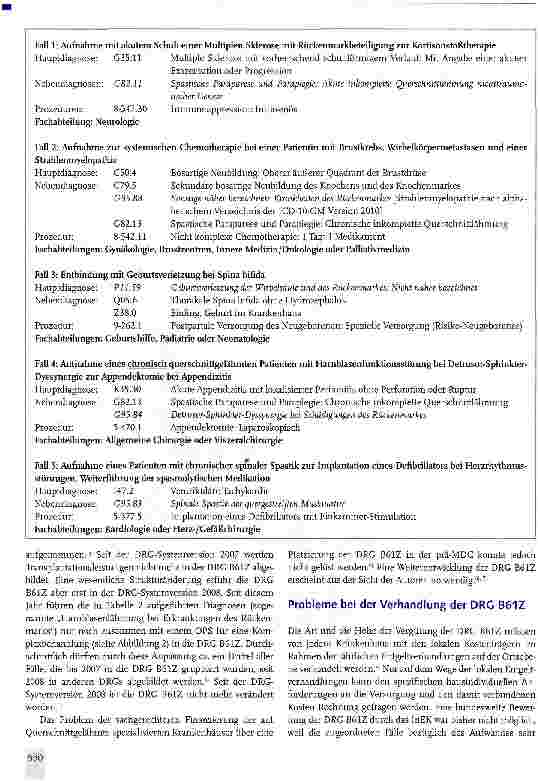 Vorschauseite 4: Einordnung der DRC B61Z in das Vergütungssystem und den Versorgungsauftrag