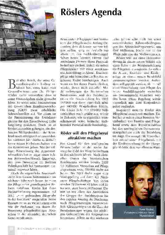 Vorschauseite 1: Röslers Agenda