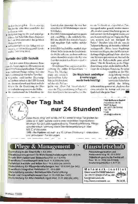 Vorschauseite 4: Zug um Zug Schwesternrufsanierung bei laufendem Betrieb