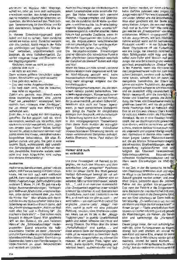 Vorschauseite 3: Klinische Psychologie 6. Folge: Psychosomatik und zwischenmenschliche Beziehungen (1)