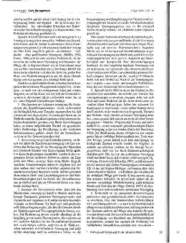 Vorschauseite 2: Care Management Pflegewissenschaftliche Überlegungen zu einem aktuellen Thema