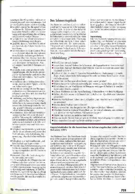 Vorschauseite 5: Schmerzen verstehen, einschätzen und bekämpfen Pflege chronisch Schmerzkranker - Teil I