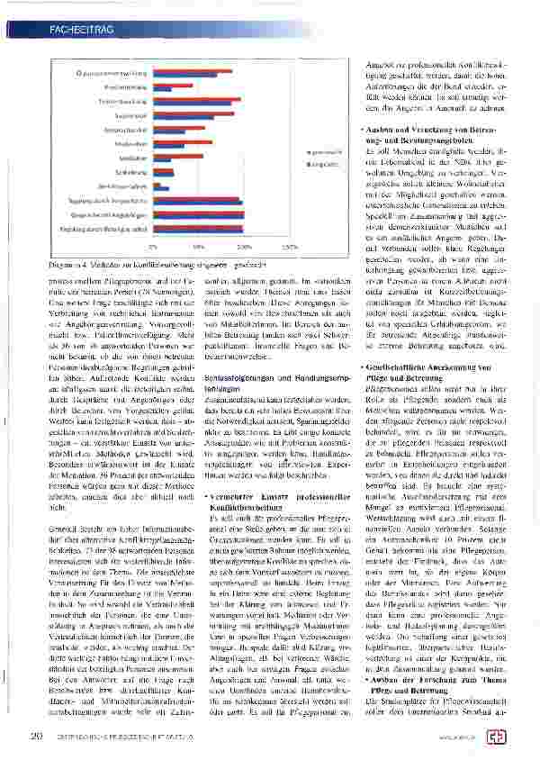 Vorschauseite 3: Konfliktbearbeitung in der Betreuung und Begleitung von Seniorinnen