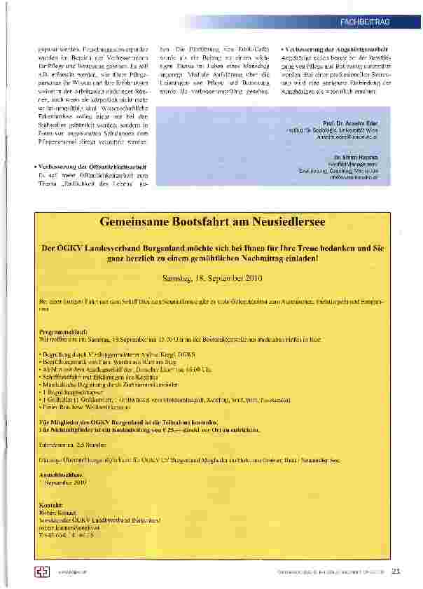 Vorschauseite 4: Konfliktbearbeitung in der Betreuung und Begleitung von Seniorinnen
