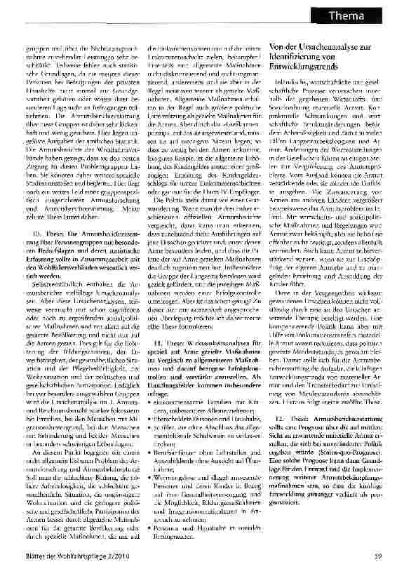 Vorschauseite 5: Lebenslage Armut