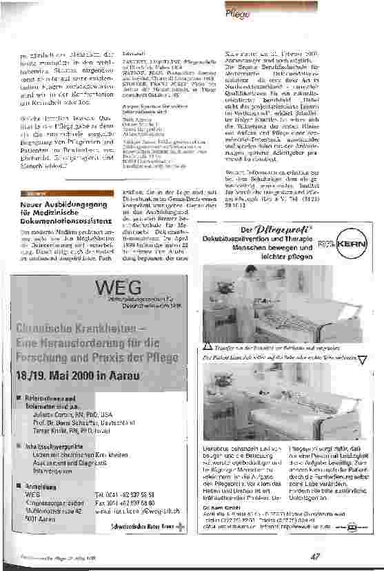 Vorschauseite 4: Die Wiederentdeckung der Menschlichkeit in der Pflege Humanistische Pflege