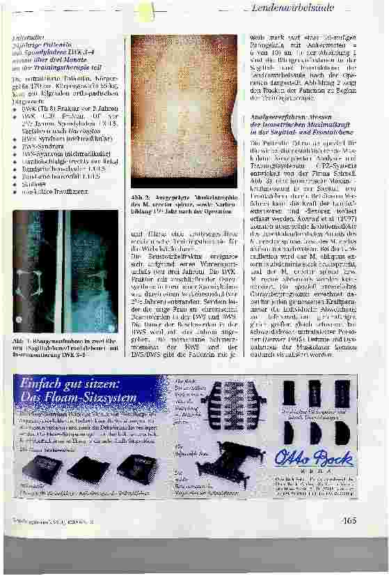 Vorschauseite 2: Analysegestützte medizinische Trainingstherapie bei Spondylodese der Lendenwirbelsäule