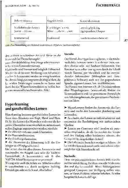 Vorschauseite 3: Pflege im Netz - Computergestützte Kommunikation
