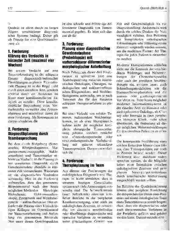 Vorschauseite 2: Qualitätssicherung auf dem Prüfstand? Eine (selbst-)kritische Bestandsaufnahme?