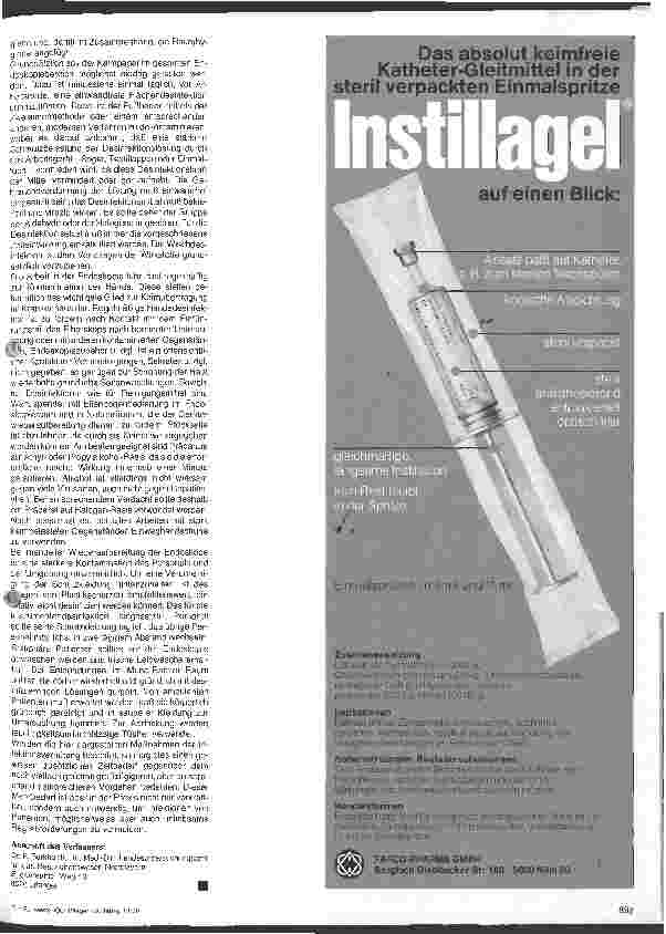 Vorschauseite 3: Infektionsverhütung in der Endoskopie aus der Sicht des Hygienikers