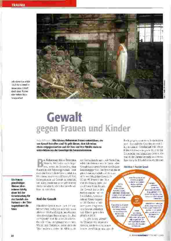 Vorschauseite 1: Gewalt gegen Frauen und Kinder