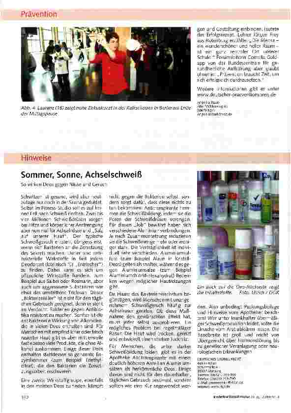Vorschauseite 4: Gesunde Schüler