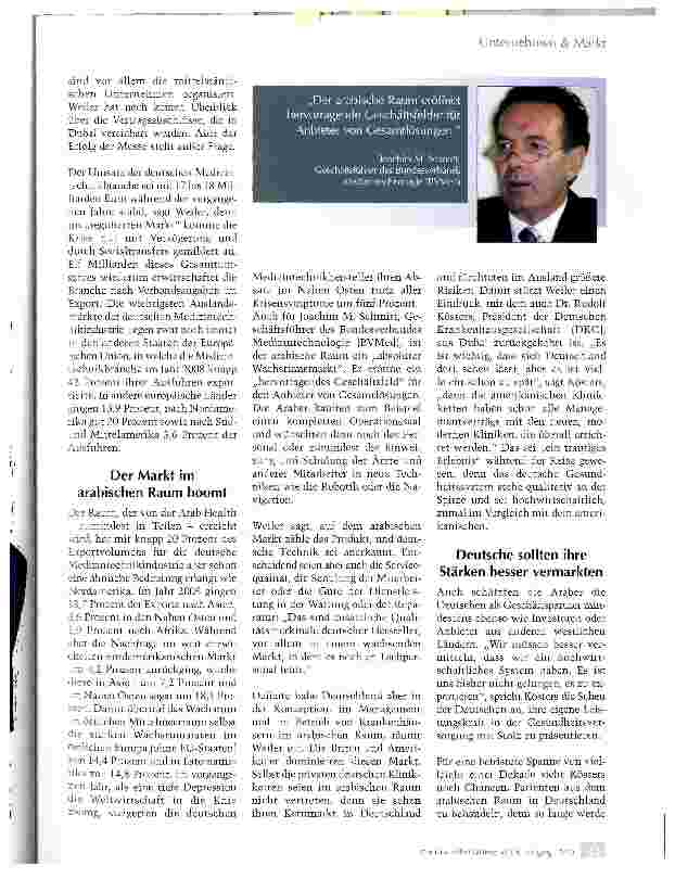 Vorschauseite 2: Amerikaner managen die Kliniken, die Deutschen statten sie aus