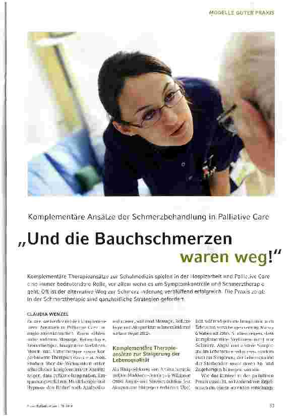 Vorschauseite 1: Und die Bauchschmerzen waren weg!