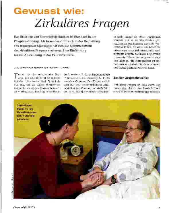 Vorschauseite 1: Gewusst wie: Zirkuläres Fragen
