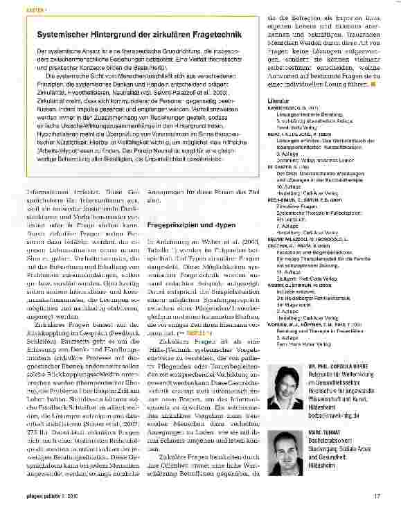 Vorschauseite 3: Gewusst wie: Zirkuläres Fragen