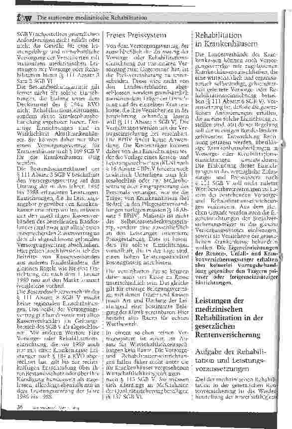 Vorschauseite 6: Die stationäre medizinische Rehabilitation