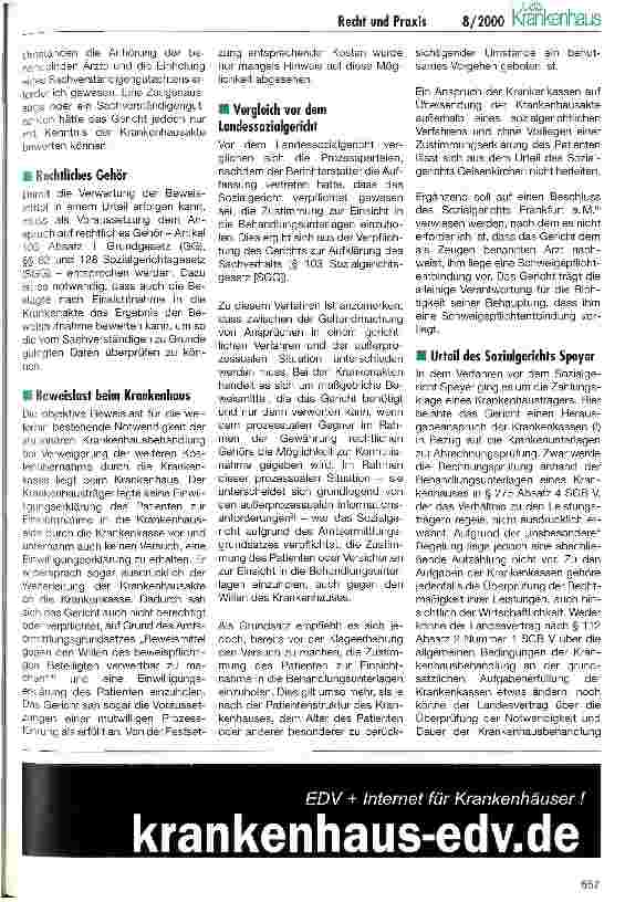 Vorschauseite 2: Herausgabe von Krankenunterlagen